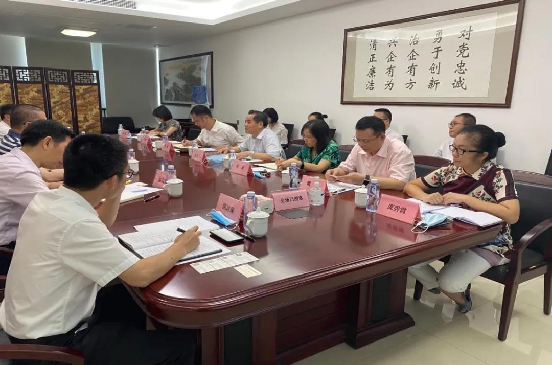 广物控股集团党委委员、总会计师陈桂林一行到集团所属金沃租赁调研